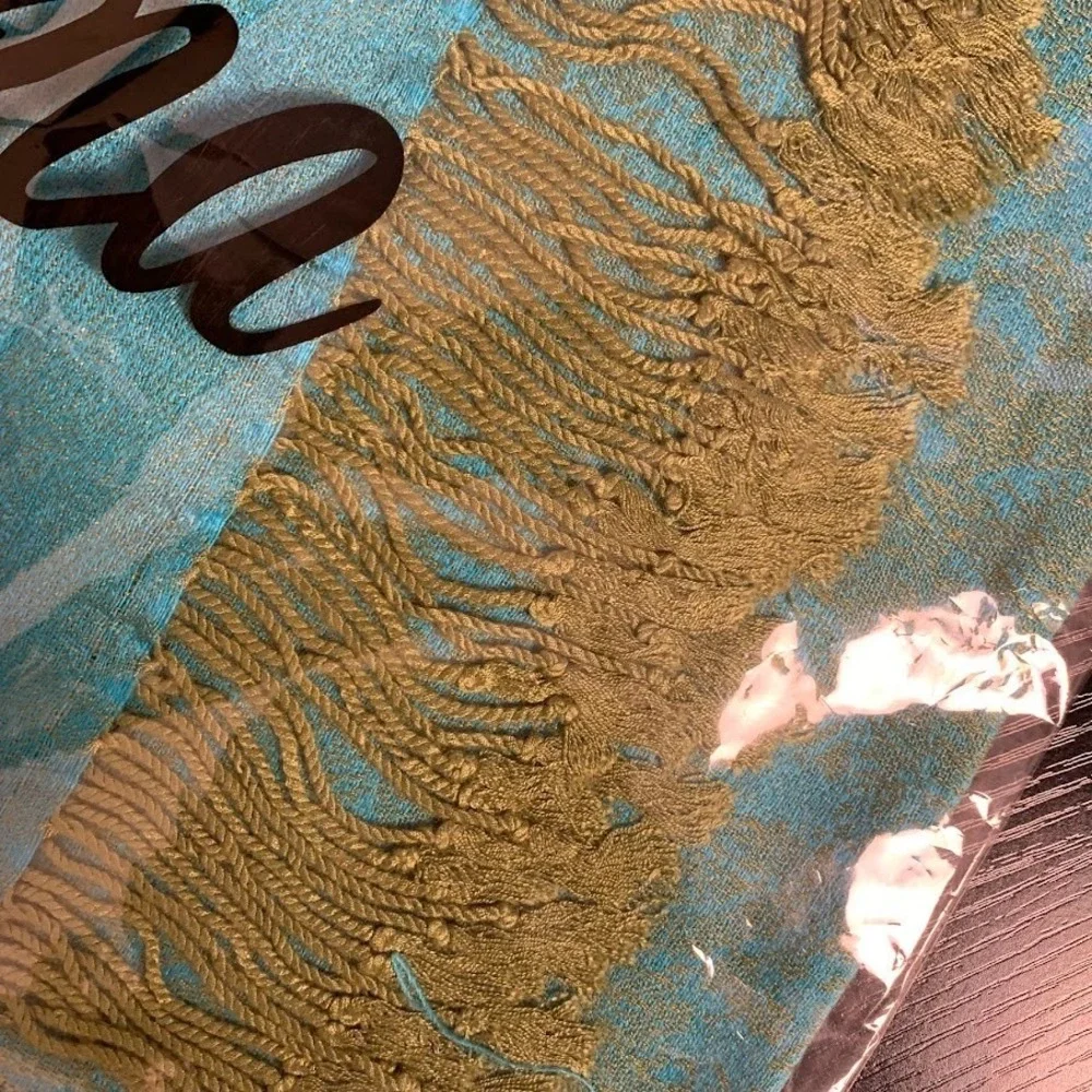 Pashmina Paisley Print Fringe Scarf Shawl Wrap  Silk Boho‎ Womens NEW